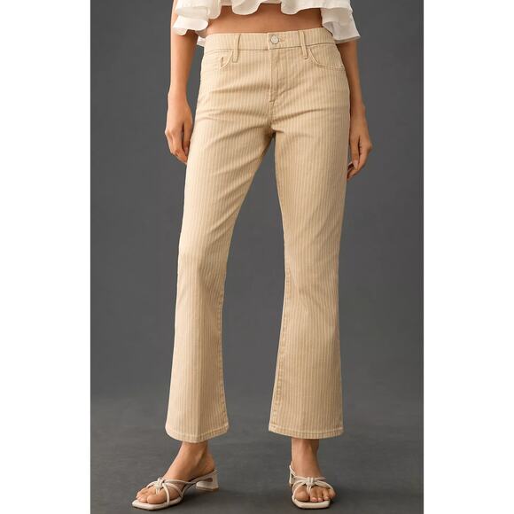 Frame Le Crop Mini Mid-Rise Bootcut Flare Jeans - New 31 waist - Picture 2 of 5